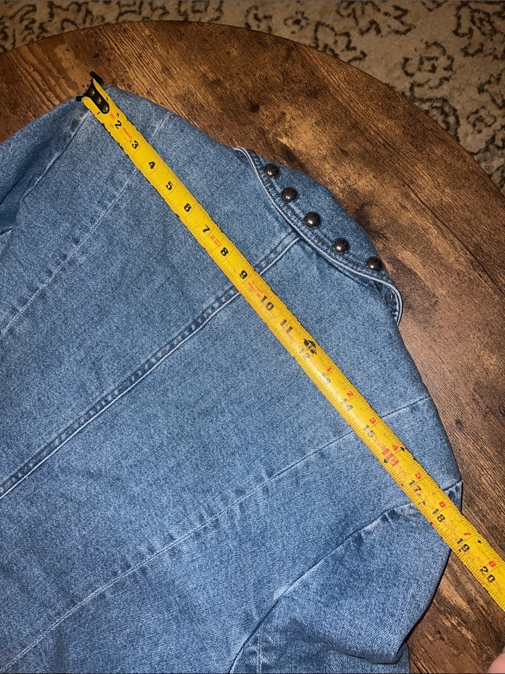 Cinq a Sept Milly Studded Denim Blazer - Picture 10 of 12
